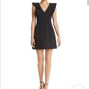 French Connection Whisper Ruffle Mini Dress